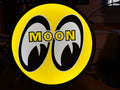 Yellow black and white round eye design 3D printed LED light box